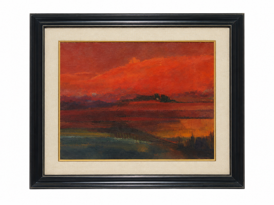 Atardecer rojo - Antonio Alzamora