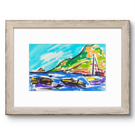 Velero en Port d'es Canonge