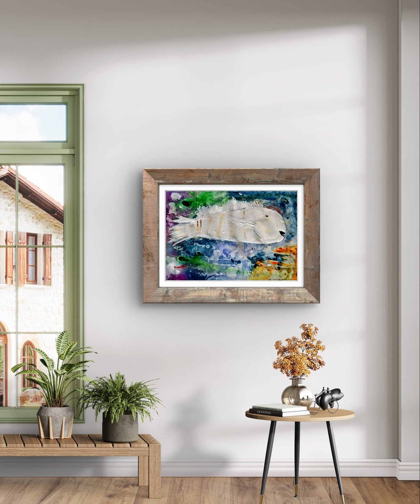 Pez Blanco Cromático