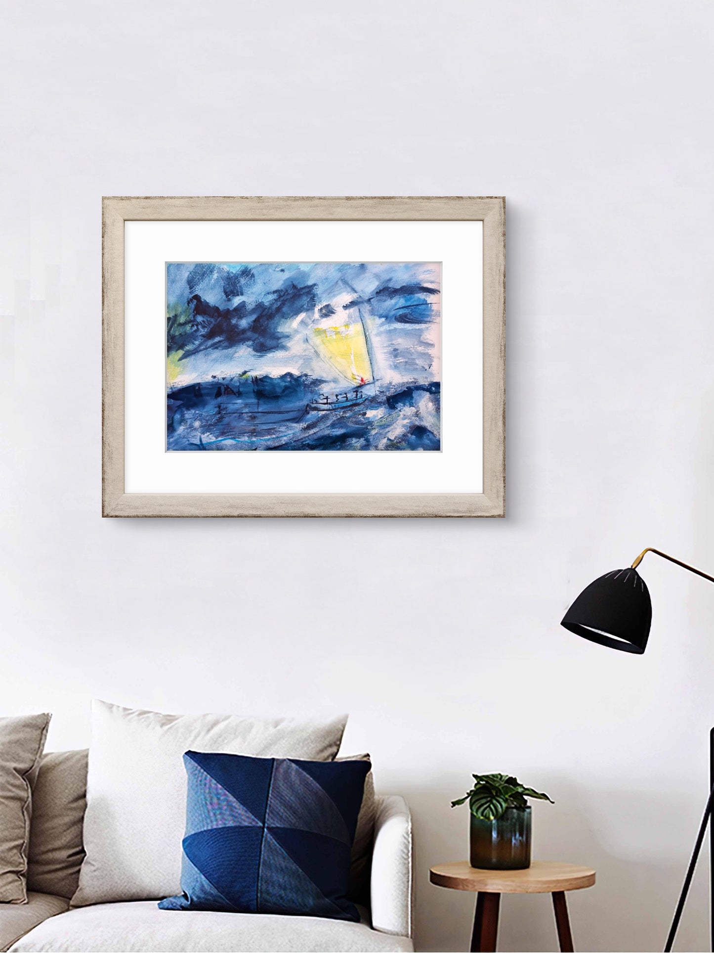 En la tormenta - Mockup