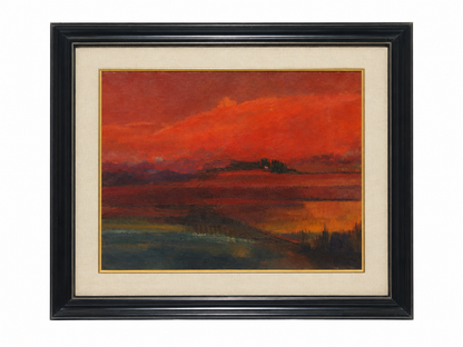 Atardecer rojo - Antonio Alzamora