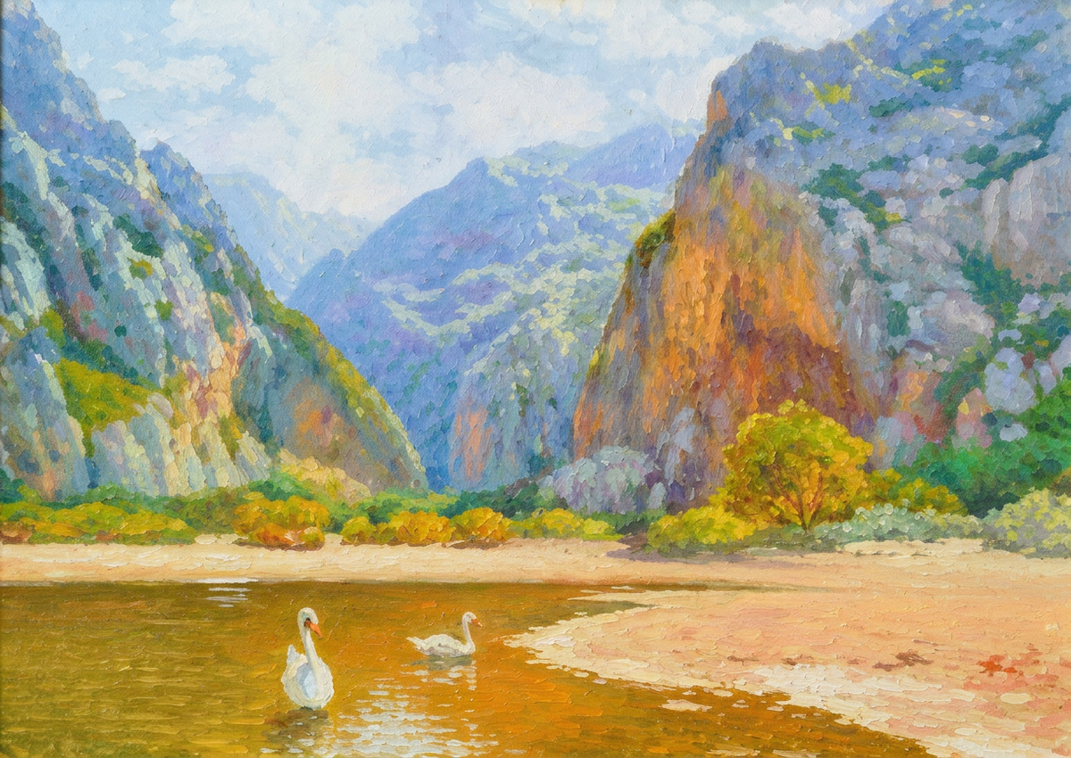 Cisnes en el Torrent de Pareis - Guillem Gil