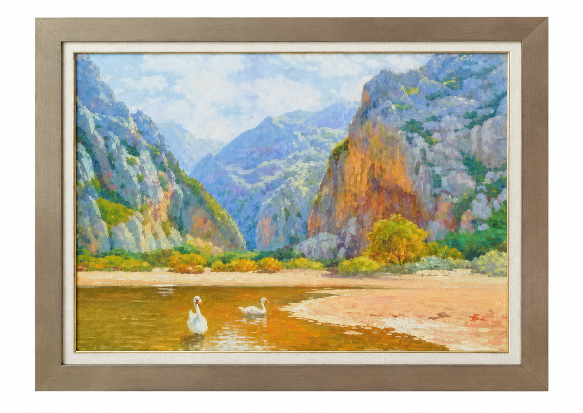 Cisnes en el Torrent de Pareis - Guillem Gil