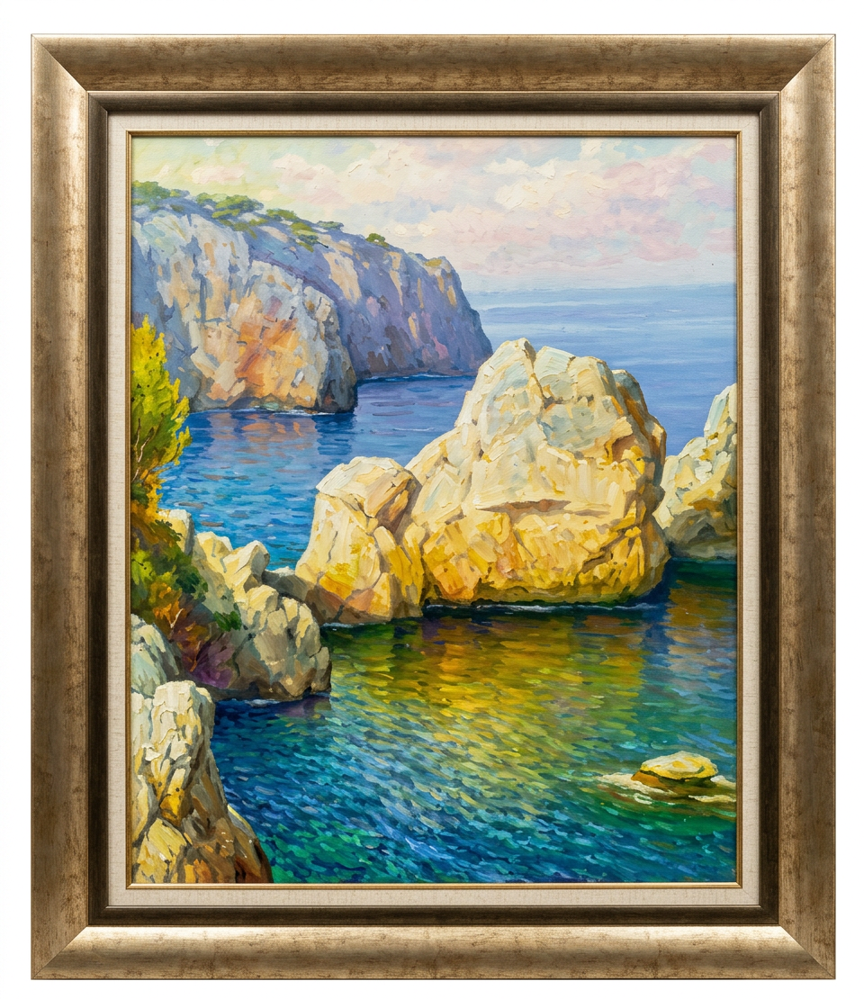Mar en calma en Cala Deià - Guillem Gil