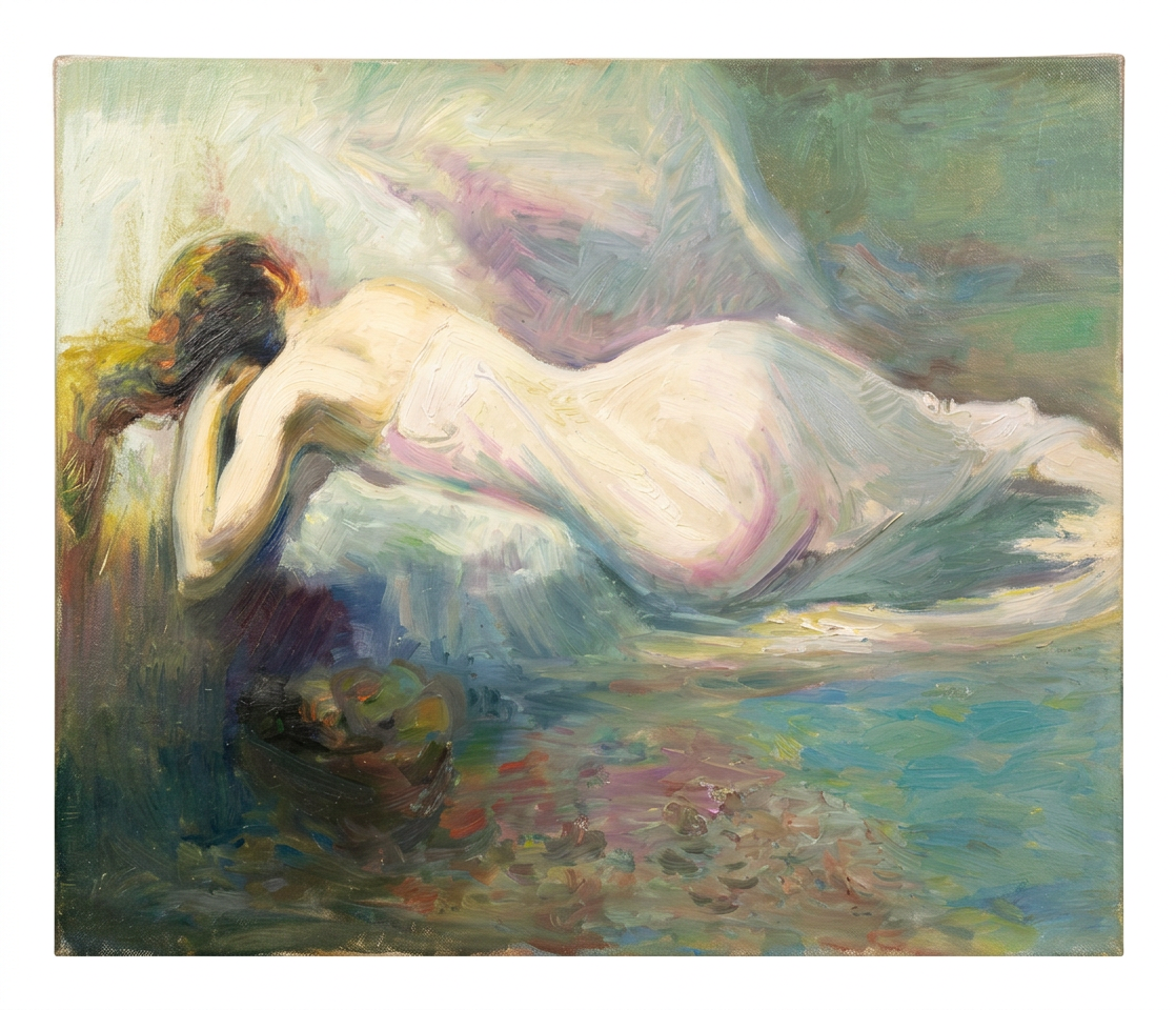 Mujer acostada - Daniel Codorniu