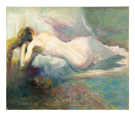 Mujer acostada - Daniel Codorniu