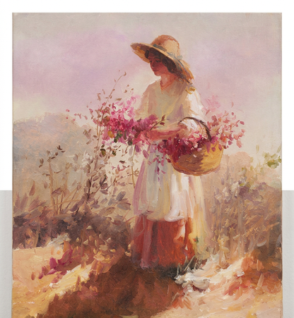 Mujer en el jardín I - J. Fandos