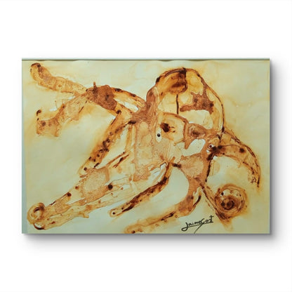 Orange Octopus