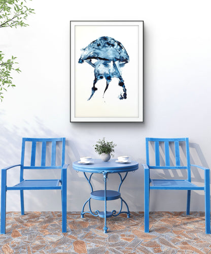 Blue Jellyfish