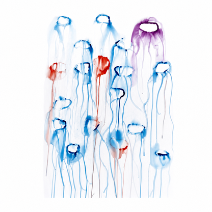 Bosque de Medusas II - Jaime Gost - acuarela original