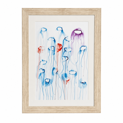 Bosque de Medusas II - Jaime Gost - obra enmarcada