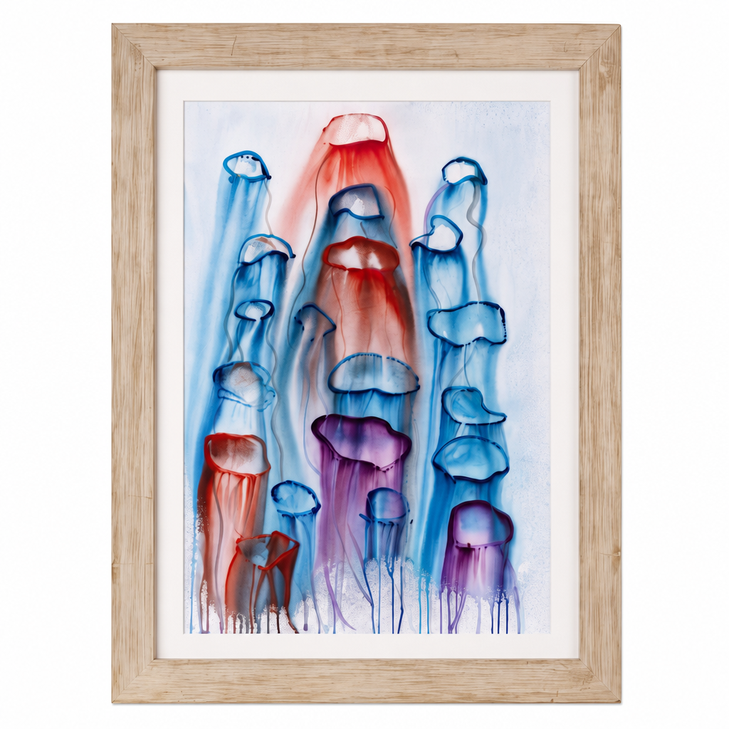 Bosque de Medusas - Jaime Gost - obra enmarcada