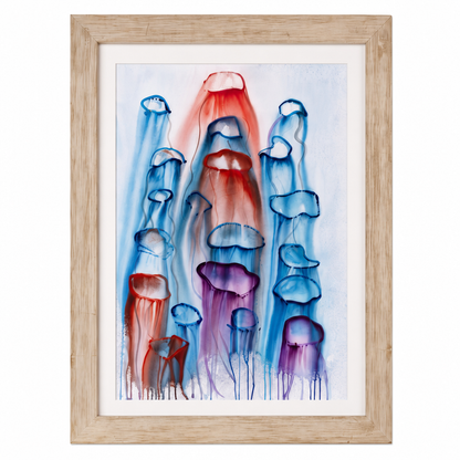 Bosque de Medusas - Jaime Gost - obra enmarcada