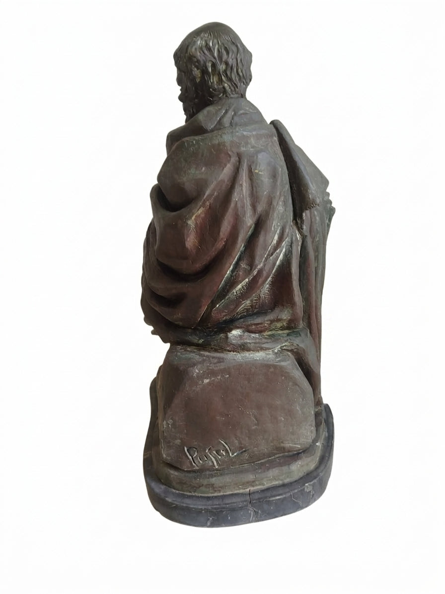 El Belén — Conjunto de 3 esculturas en bronce