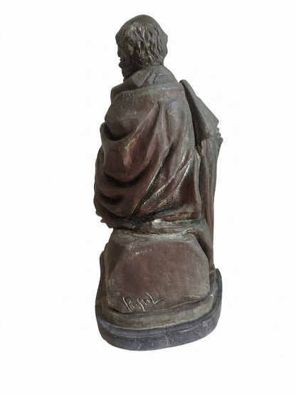 El Belén — Conjunto de 3 esculturas en bronce